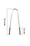Tongue Cleaning Wire 100% Copper Material Tongue Scraper Scraping Oral and Tongue Care Anti-Odor Apparatus - 8