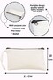 Queens Are Born This Month Printed Birthday Gift Cloth Makeup Bag Pen Holder Wallet - 3