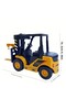 Up down Lever with Hook and Roller Friction Work Machine Toy Forklift 17 cm - 6