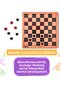 Montessori Wooden Surakarta & Checkers Game Set / 2 Games in One / Intelligence Developer Boxed Game Set - 3