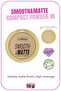Smooth Matte Compact Powder Matte Look Powder 10 Natural Beige