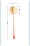 2in1 Shower Body Brush With Bristle And Loofah Long Handle Back Brush Relaxing Bathroom Washcloth Scrub - 6