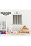 White Toy Car Rack for 50 Vehicles - 2