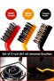 Practical 3-Piece Cleaning Brush Set |   Multi-Purpose for Oil and Rust Cleaning