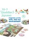 Puzzle progresiv Toddler 10 in 1, - Ferma - 4