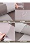 American Service Presentation Mat 4 Pieces Grey Non-Slip Heat Resistant Stain Resistant Washable Pvc 45 X 30 - 2