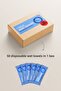 Wet Towel - 50 Pack - Disposable Roll Wet Towels - Flambaue Flower - 5