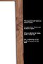 إطار مربع 20×20 - إطار MDF قطعة واحدة - 3