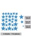 Star Wall Sticker - 3-4-5cm Mixed Sizes - 112 Pieces - 5