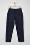 Gece Mavisi Yüksek Bel YENİ MOM %100 pamuk Non-Stretch Jeans TWOAW26JE00054 - 6