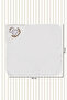 100% Cotton Newborn Baby Swaddle Embroidered Bath Towel Cream - 2