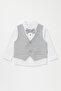 Boys' London Vest Set Suit - 3