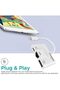 محول USB صغير الحجم 3 في 1 من OTG Lightning Hub إلى الكاميرا الرقمية مع RJ4 - 4