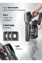 Cordless Electric Vacuum Cleaner with dust collector PVCS 3005 WIFI IQ Home AS - 3