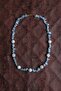 Certified Natural Cut Moonstone and Aquamarine Necklace - 3