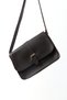 Brown Color Shk127 Faux Leather Inner Zipper Pocket Snap Closure Hand, Arm and Shoulder Bag - 6