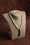 Certified Natural Pearl & Lapis Lazuli Silver Accessory Necklace - 2