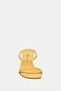 The Leilei Women's Yellow Heeled Slippers - 4