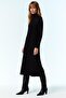 KNITTED STRAIGHT NECKLACE DRESS