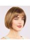 Light Brown Blunt Party Wig Blunt Hair - 4