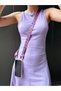 iPhone 16 Promax Transparent Case with Cross-Insertable Adjustable Length Ziggy Phone Strap - 2