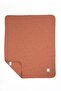 Double Layer Baby Blanket Pink Organic Cotton 80x100cm - 2