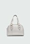 Peggy Oval Crossbody Bag Cream