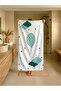 Green Balloon Patterned Children's Beach - Sea - Pool Towel Tlaph-200