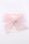 Powder Glitter Tulle Bow Girl Child Clip Buckle