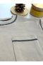 Milk Brown Pocket Oversize T-Shirt - 100% Cotton - 7