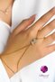 Gold Color Butterfly Figured Stainless Steel Shahmeran - Stainless Steel - Tarnish-Free, Water Resistant - 2