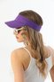 Unisex Visor Purple Tenisci Visor Hat with Uv Protection - 8