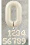Sea sand Cream 0 ( ZERO ) age 34 inch foil balloon ( 76-80 cm )