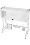 Stainless Steel Over Sink Kitchen Rack – Dish Drying Rack Organizer with Utensil & Plate Sto - 3
