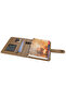 مفكرة منظم السنة الجديدة 2026 مقاس A5 ذات 4 حلقات وخطوط نباتية مقاس 19,5 × 23 سم. - 2