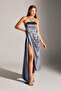 MORIE GRAY STRAPLESS EVENING DRESS - 2