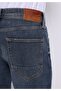 Straight Fit Men's Indigo Jean Trousers - 6