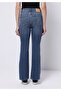 Regular Fit Women's Indigo Jean Trousers - 2