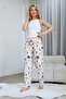 Women's Character Printed Soft Textured Milans Pajama Bottoms - 3