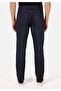 Straight Fit Mid Waist Straight Leg Men's Anthracite Trousers - 2