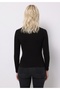 U.Sleeve Black Women's T-Shirt - 2