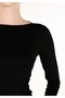 U.Sleeve Black Women's T-Shirt - 5