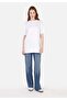White Women's T-Shirt Sleeve - 3