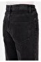 Straight Fit Women's Black Jean Trousers - 6