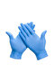 Surgical Gloves Blue Nitrile Gloves 100 Pack 20 Pieces Size S Examination Gloves - 2