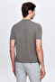 Ds Damat Slim Fit Khaki Plain Knit Summer Rayon Knitwear T-Shirt - 4