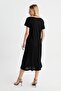 Short Sleeve Relaxed Dress (B22-43600) - 4