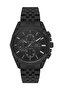 Black Steel Cord Men Wrist Watch Fm11391A-G - 2