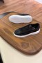 1090 Black Skin - White Sole Genuine Leather Men's Sneakers - 2
