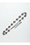 Women's Original Tarnish-Resistant Silver Daisy Detailed Chain Belt - 2